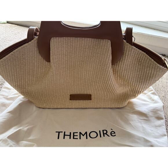 New with Tags Themoirè DHEA STRAW SHELL / CARAMEL Shoulder or Strap - Picture 5 of 6